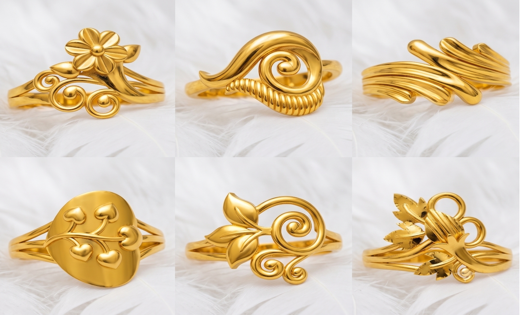Ladies Paper Casting Rings LR Lot -2 — view 9