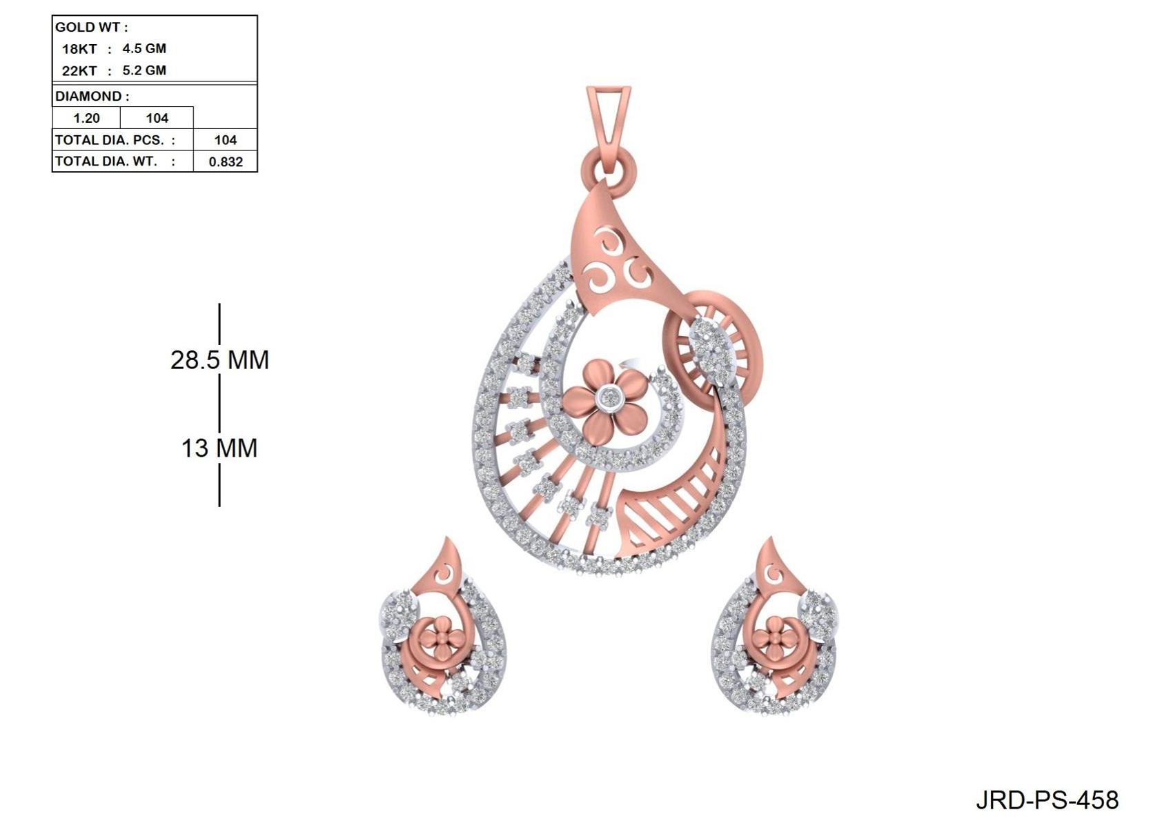 80 Pendant Set STL Files Lot Available — view 7